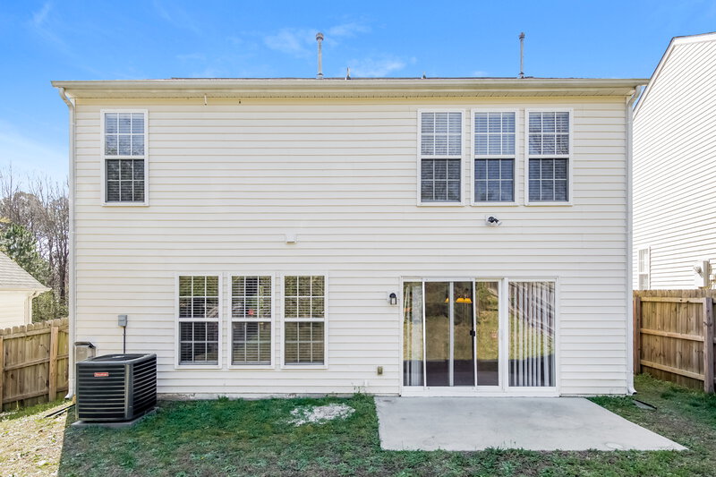 1,975/Mo, 5045 Babbling Brook Dr Raleigh, NC 27610 Rear View 2