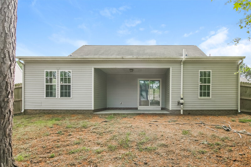 1,955/Mo, 3733 Blue Blossom Dr Raleigh, NC 27616 Rear View