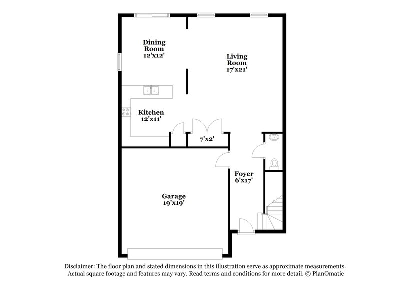 2,060/Mo, 85 Shallow Dr Youngsville, NC 27596 Floorplan View