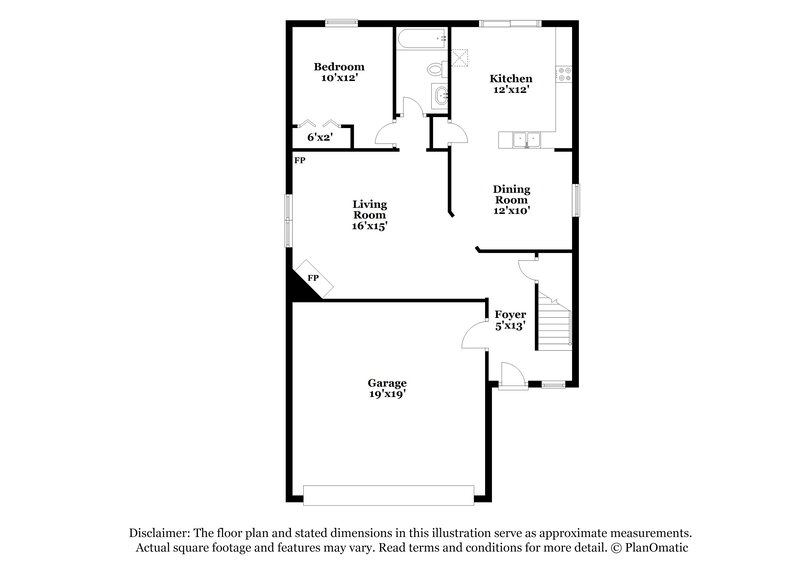 2,145/Mo, 3509 Skybrook Ln Durham, NC 27703 Floor Plan View