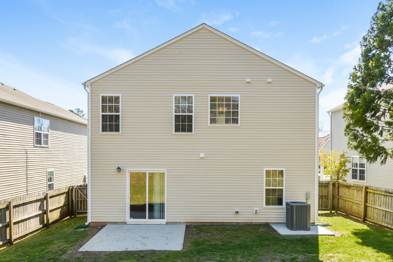 2,145/Mo, 3509 Skybrook Ln Durham, NC 27703 Rear View