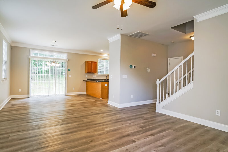 1,860/Mo, 3648 Marshlane Way Raleigh, NC 27610 Living Room View 3