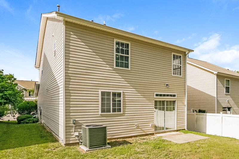 1,860/Mo, 3648 Marshlane Way Raleigh, NC 27610 Rear View