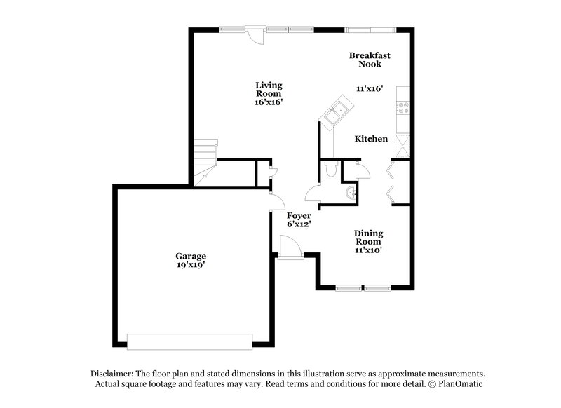 1,945/Mo, 5309 Suntan Lake Dr Raleigh, NC 27610 Floor Plan View