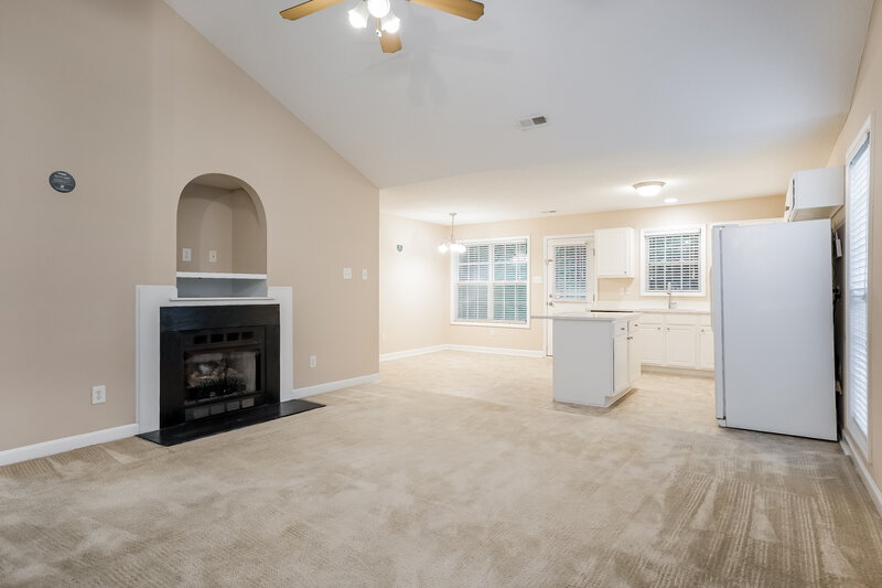 1,650/Mo, 5609 Tealbrook Dr Raleigh, NC 27610 Living Room View 2