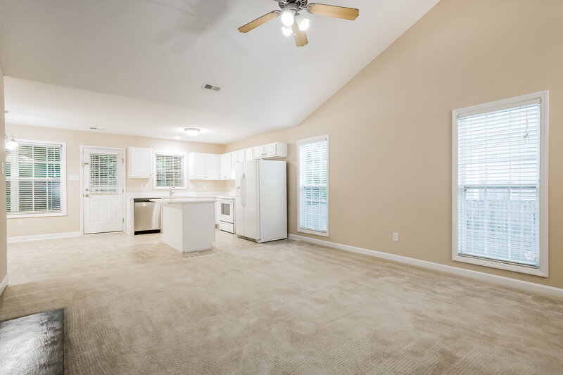 1,650/Mo, 5609 Tealbrook Dr Raleigh, NC 27610 Living Room View 3