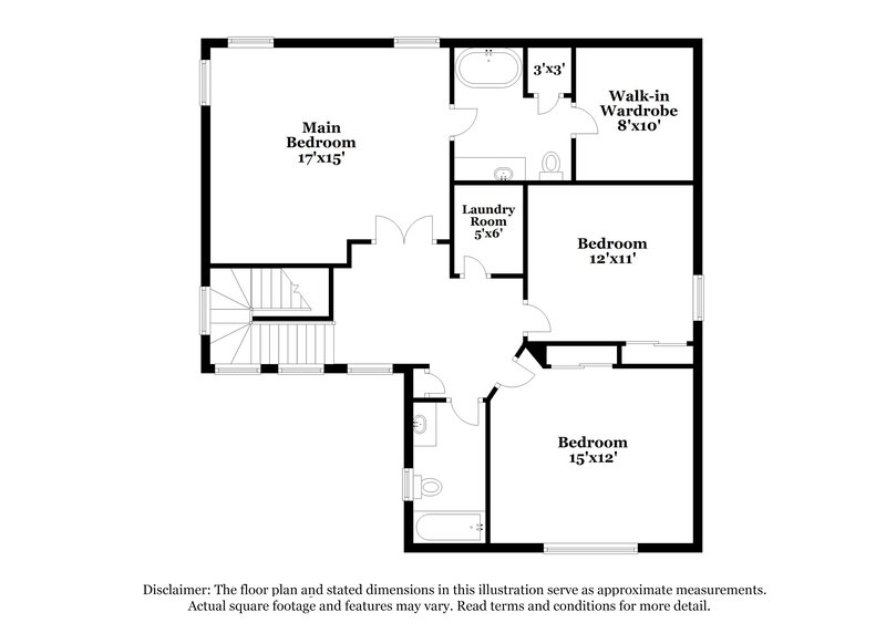 3,310/Mo, 172 Cinder Cross Way Garner, NC 27529 Floor Plan View 2