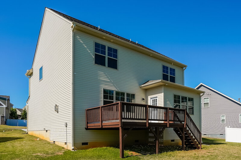2,410/Mo, 30 Brookford Ct Garner, NC 27529 Rear View
