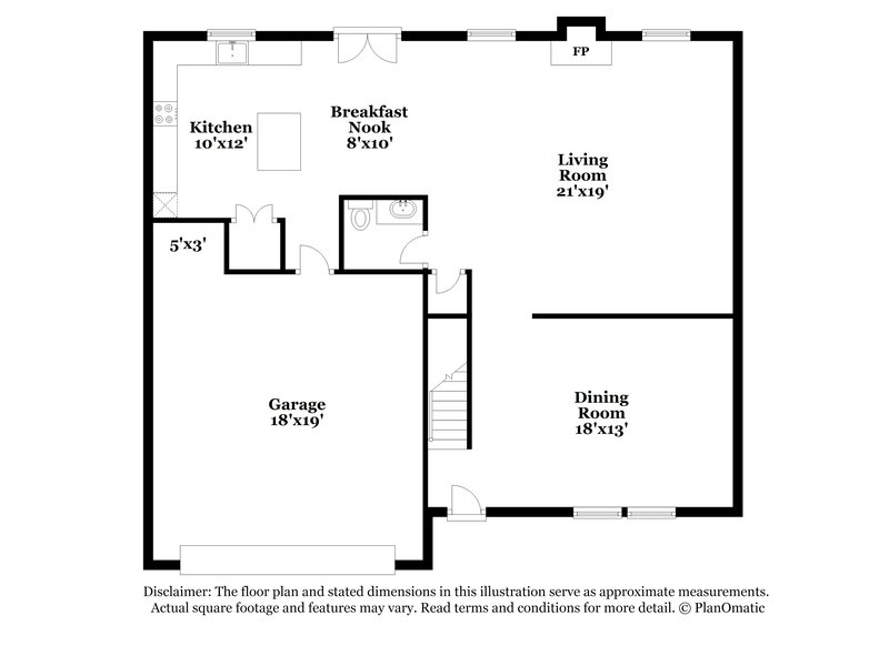 1,995/Mo, 3609 Jordanmill Ct Raleigh, NC 27616 Floor Plan View