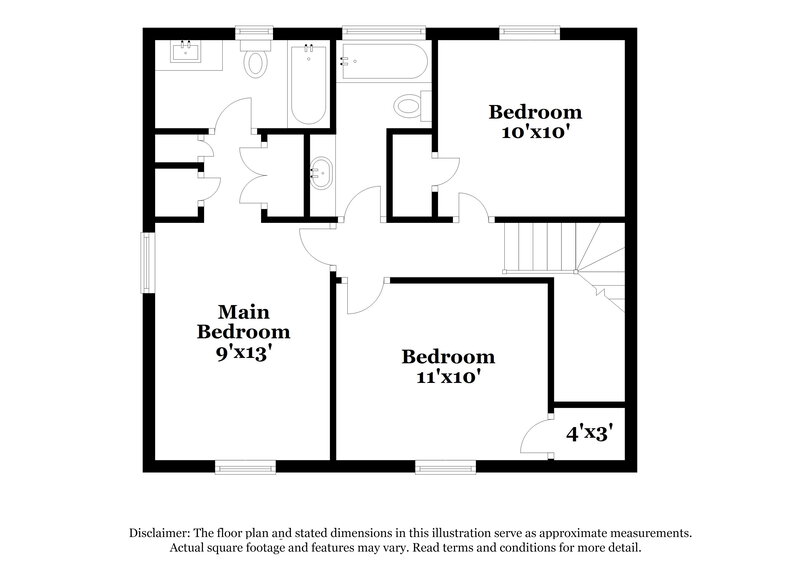1,695/Mo, 662 Landing View Dr Wendell, NC 27591 Floorplan View 2