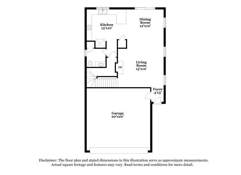 2,010/Mo, 8174 Cohosh Ct Raleigh, NC 27616 Floor Plan View 2