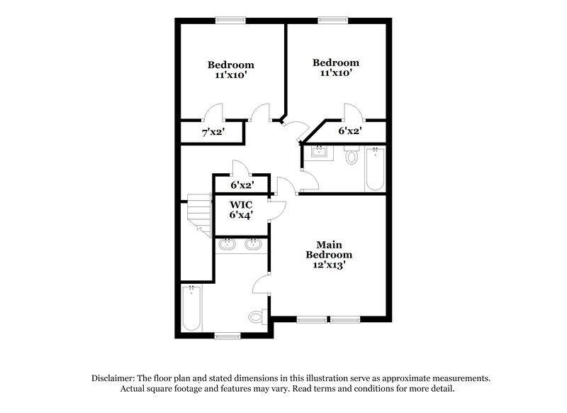 1,655/Mo, 69 Nancy Ct Clayton, NC 27520 Floor Plan View