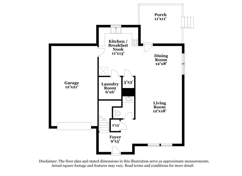 1,655/Mo, 69 Nancy Ct Clayton, NC 27520 Floor Plan View 2