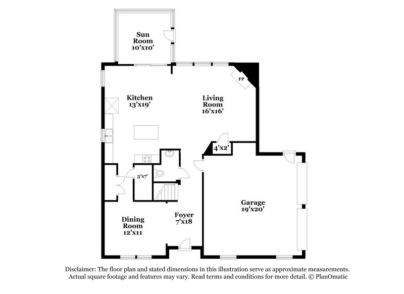 2,035/Mo, 517 Ashgreen Ct Rolesville, NC 27571 Floor Plan View 2