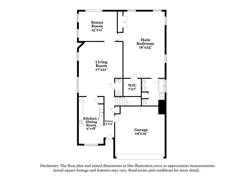 2,235/Mo, 222 Timber Meadow Lake Dr Fuquay Varina, NC 27526 Floor Plan View