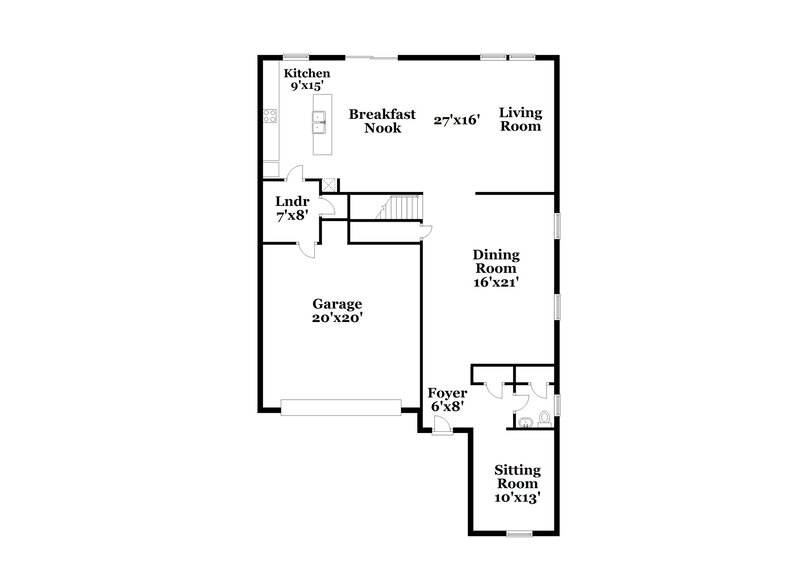2,690/Mo, 383 Kerriann Ln Clayton, NC 27520 Floorplan View