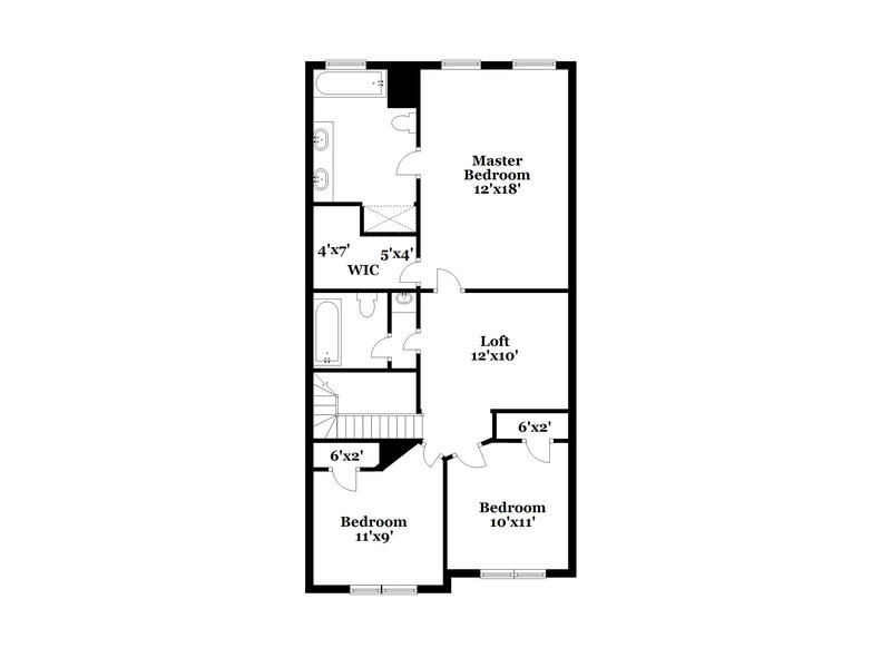 1,730/Mo, 115 Leighann Ridge Ln Rolesville, NC 27571 Floor Plan View 2