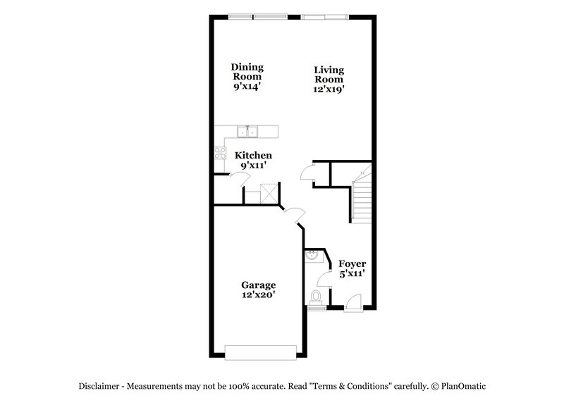 2,090/Mo, 2545 Spring Oaks Way Raleigh, NC 27614 Floor Plan View