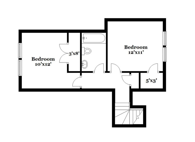 1,905/Mo, 34 Wensley Ct Clayton, NC 27527 Floor Plan View 2