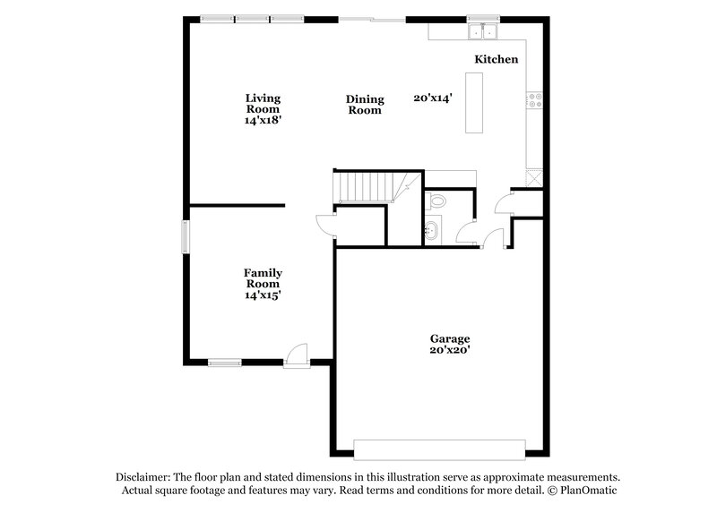 2,800/Mo, 40 Norwich Dr Clayton, NC 27520 Floor Plan View