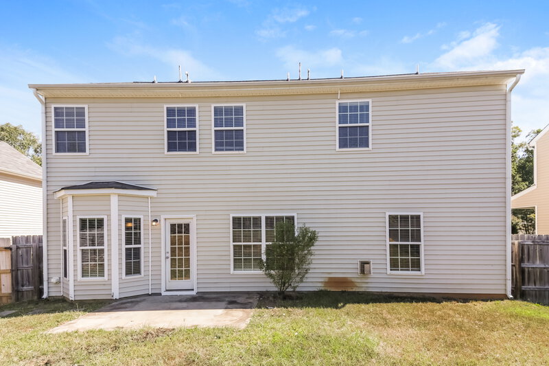 1,820/Mo, 1544 Cairo Way Fuquay Varina, NC 27526 Rear View