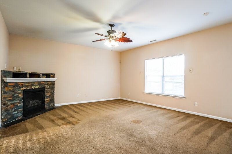 1,965/Mo, 3628 Pinkham Way Raleigh, NC 27616 Living Room View