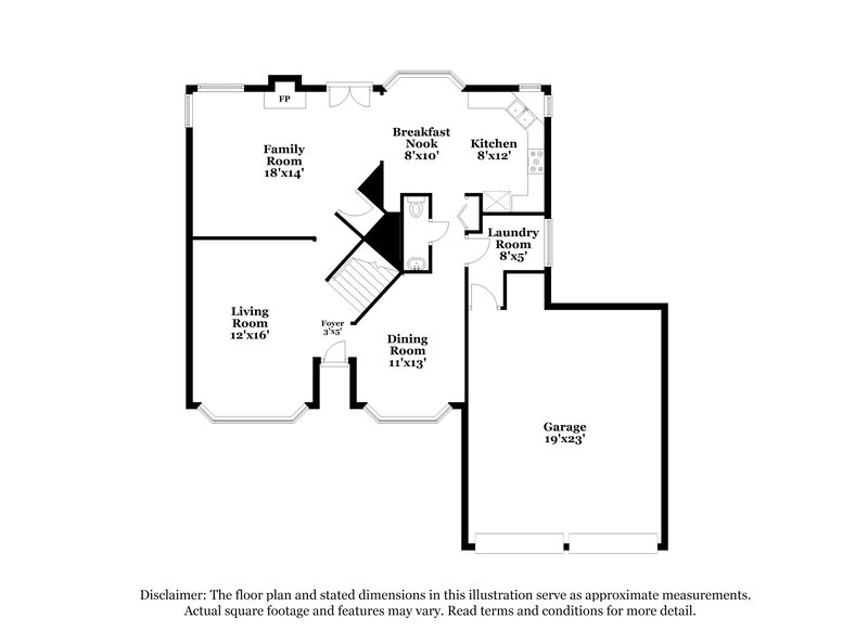 2,740/Mo, 1004 Silverbell Ln Knightdale, NC 27545 Floor Plan View