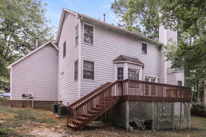 2,740/Mo, 1004 Silverbell Ln Knightdale, NC 27545 Rear View