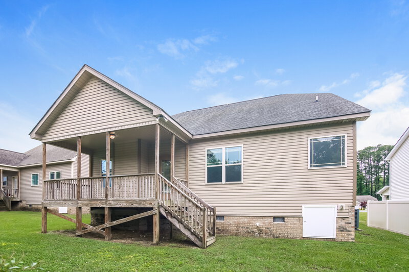 2,780/Mo, 3016 Watsonia Dr Zebulon, NC 27597 Rear View