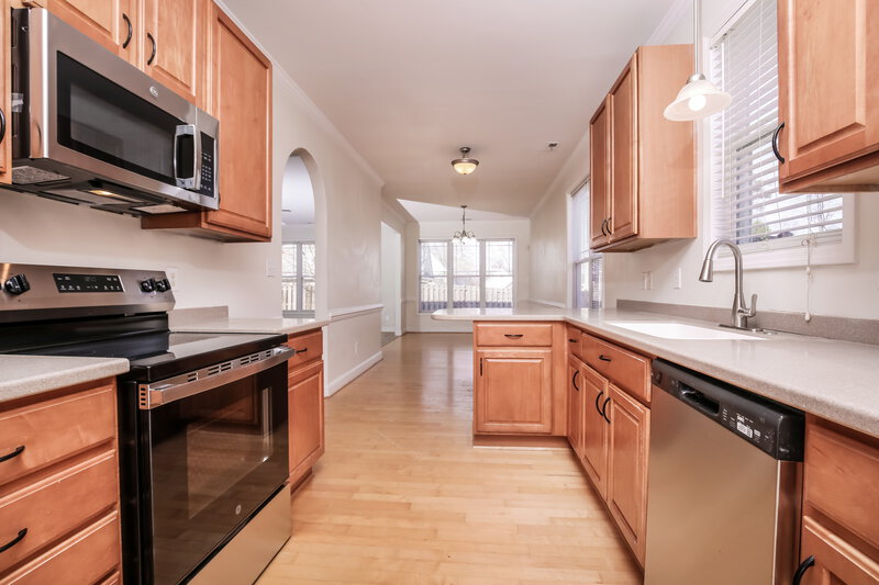 1,885/Mo, 3151 La Costa Way Raleigh, NC 27610 Kitchen View 2