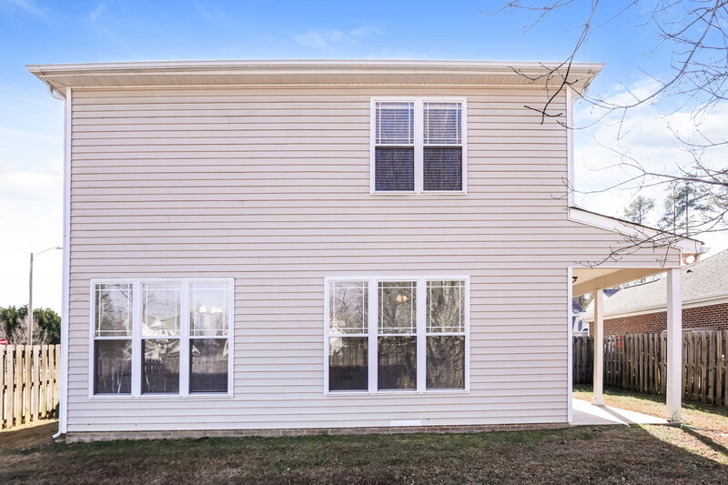 1,885/Mo, 3151 La Costa Way Raleigh, NC 27610 Rear View