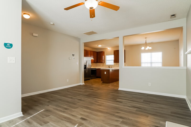 1,895/Mo, 7028 Paint Rock Ln Raleigh, NC 27610 Living Room View 3