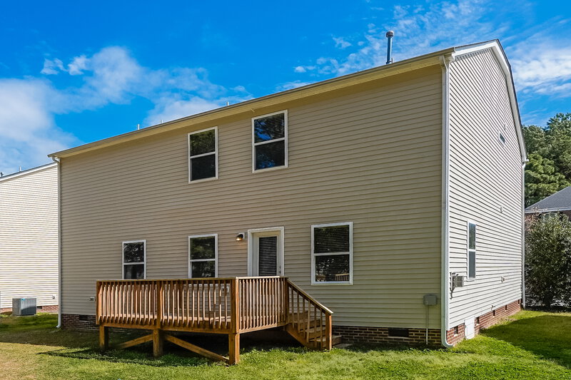 2,525/Mo, 110 Cinder St Knightdale, NC 27545 Rear View