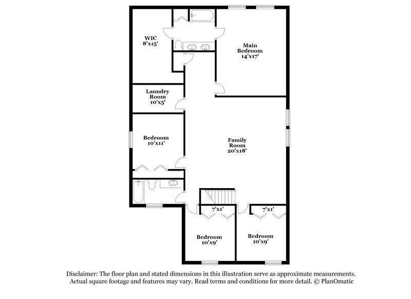 2,890/Mo, 51 Valleyfield Dr Clayton, NC 27527 Floorplan View 2