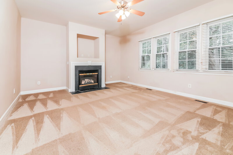 2,145/Mo, 7701 Harps Mill Woods Run Raleigh, NC 27615 Living Room View