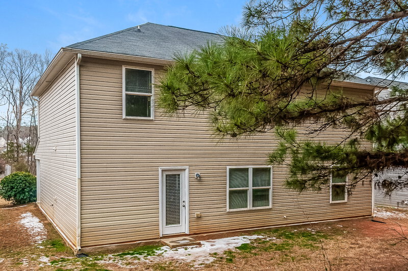 2,070/Mo, 1321 Lowenstein St Wake Forest, NC 27587 Rear View