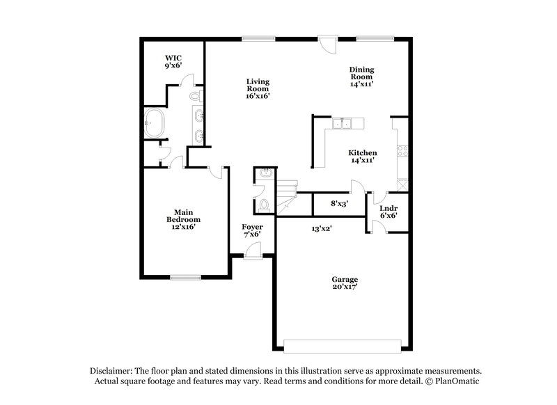 2,055/Mo, 1337 Lowenstein St Wake Forest, NC 27587 Floor Plan View