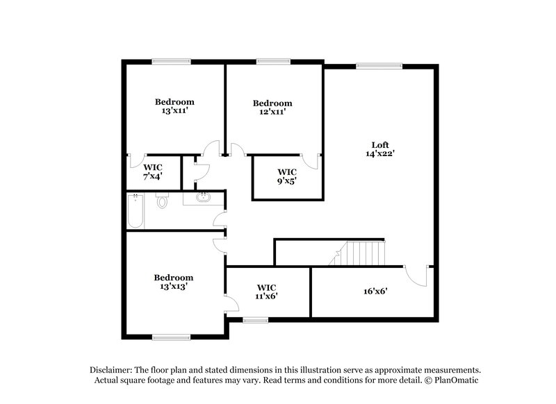2,055/Mo, 1337 Lowenstein St Wake Forest, NC 27587 Floor Plan View 2
