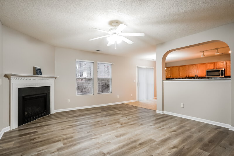 1,850/Mo, 205 Brookhaven Dr Clayton, NC 27527 Living Room View