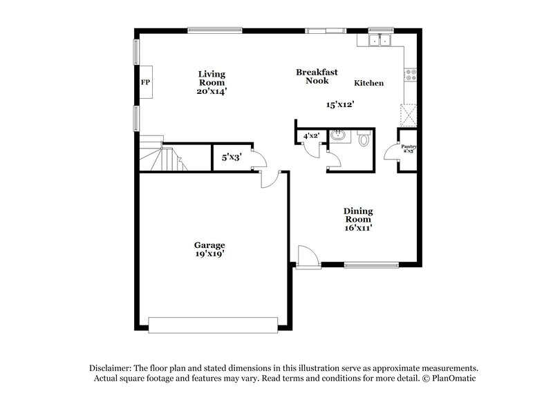 1,910/Mo, 4910 Little Bud Ln Raleigh, NC 27610 Floorplan View