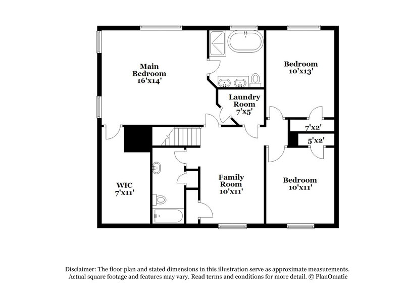 1,910/Mo, 4910 Little Bud Ln Raleigh, NC 27610 Floorplan View 2