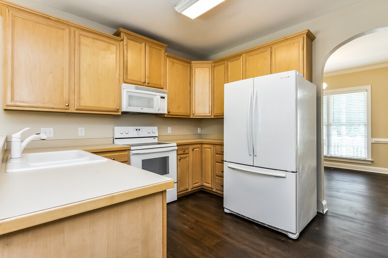 3,250/Mo, 420 Longbourn Dr Wake Forest, NC 27587 Kitchen View 2