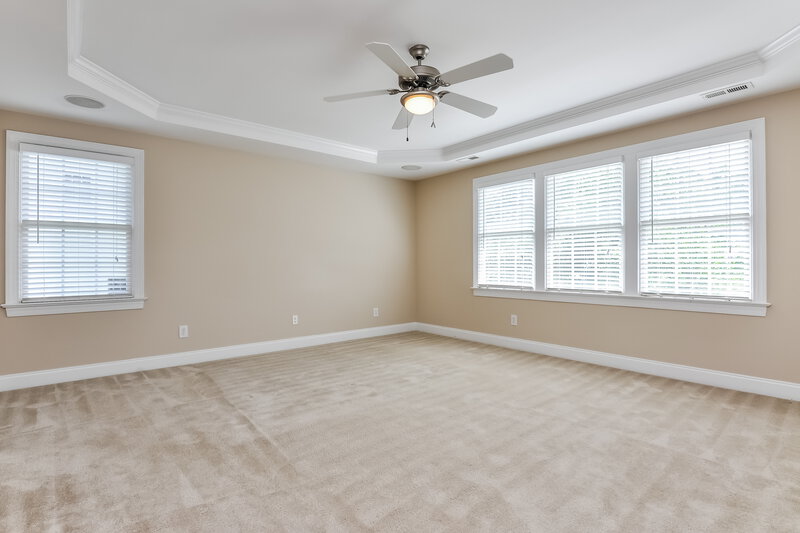 3,250/Mo, 420 Longbourn Dr Wake Forest, NC 27587 Master Bedroom View