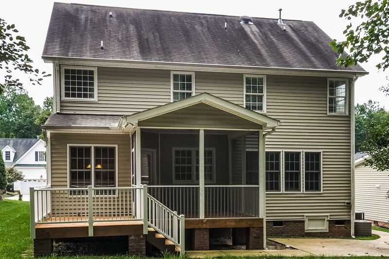 3,250/Mo, 420 Longbourn Dr Wake Forest, NC 27587 Rear View