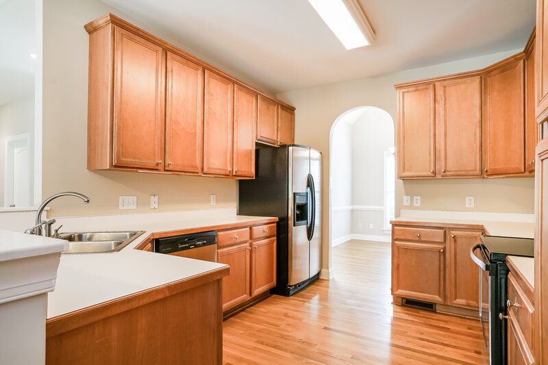 3,480/Mo, 429 Longbourn Dr Wake Forest, NC 27587 Kitchen View 2
