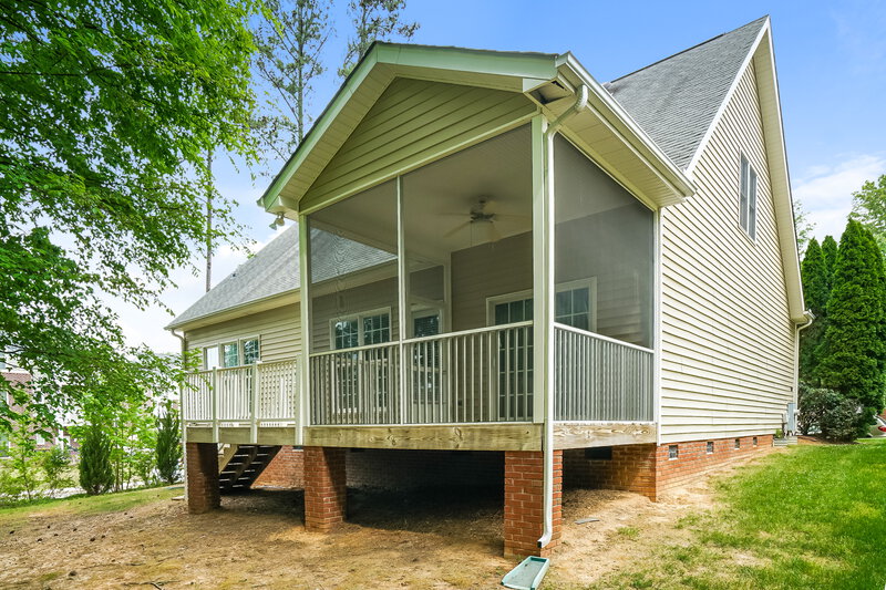 3,480/Mo, 429 Longbourn Dr Wake Forest, NC 27587 Rear View