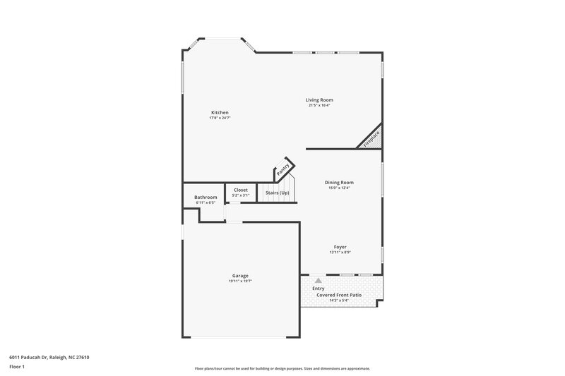 1,995/Mo, 6011 Paducah Dr Raleigh, NC 27610 Floor Plan View