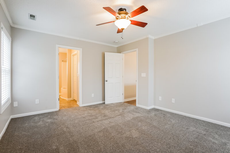 1,910/Mo, 7133 Lowell Ridge Rd Raleigh, NC 27616 Main Bedroom View 2