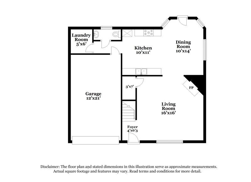 1,865/Mo, 280 Lakemont Dr Clayton, NC 27520 Floor Plan View