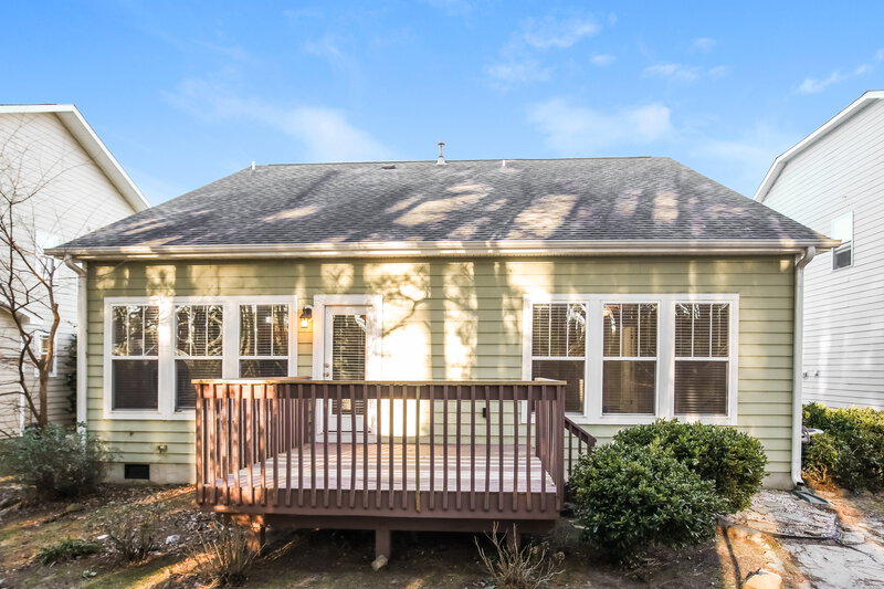 1,920/Mo, 205 Plott Hound Ln Wake Forest, NC 27587 Rear View